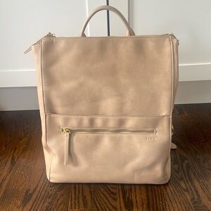 Fawn Square Baby Bag in Beige